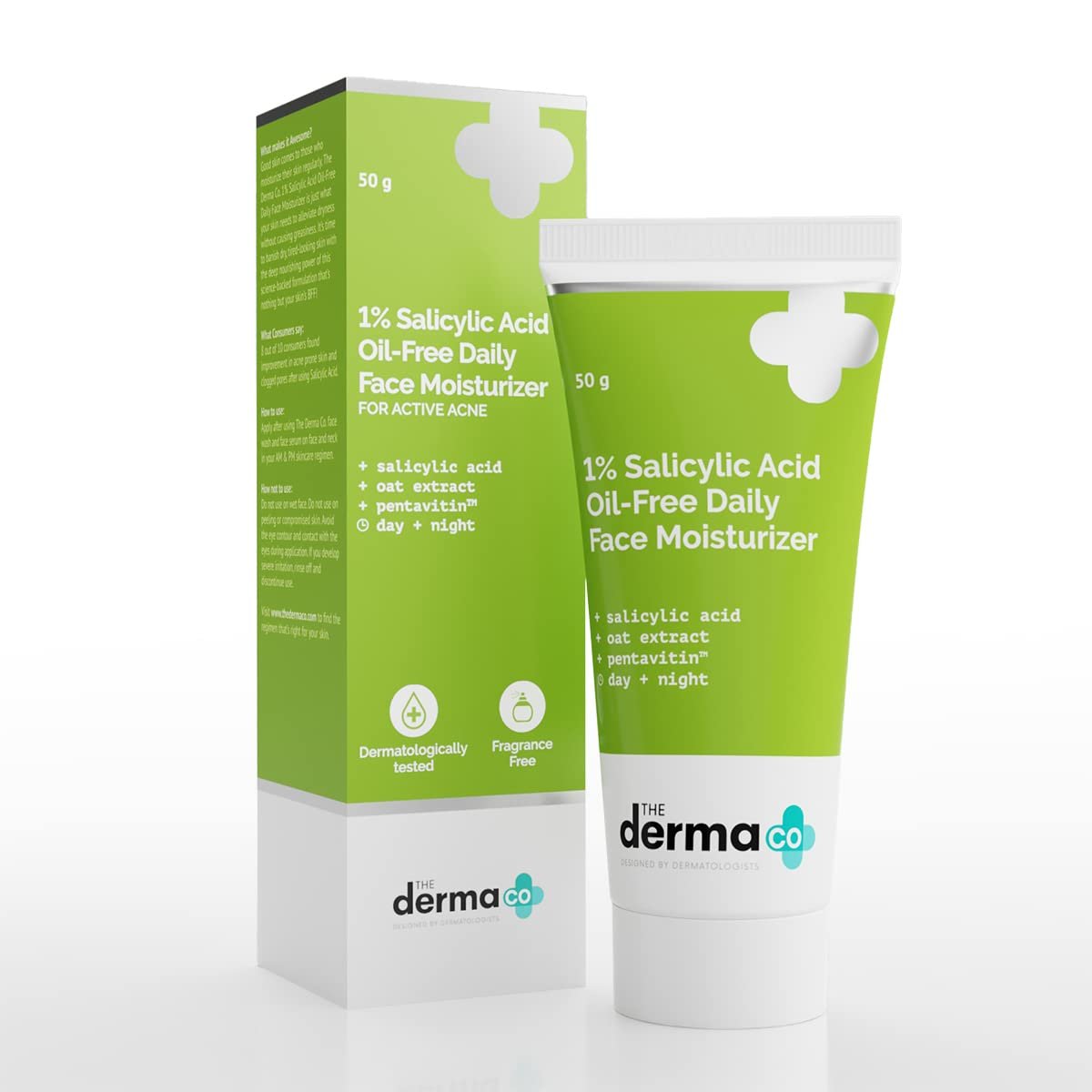 0005366_the-derma-co-1-salicylic-acid-moisturizer-oil-free-50g (1) The Derma CO 1% Salicylic Acid Moisturizer Oil Free 50g - Image 1