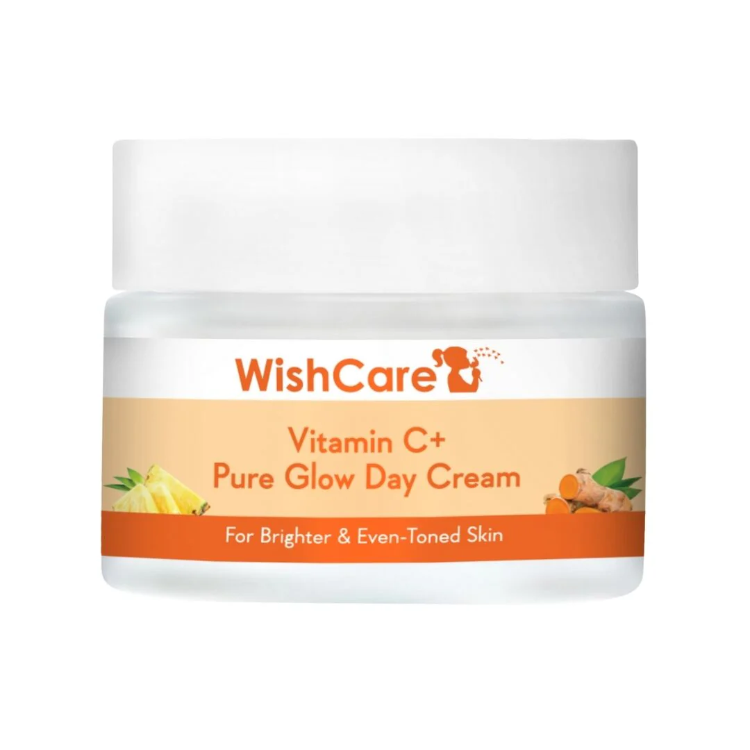 0007632_wishcare-vitamin-c-pure-glow-day-cream-50g (1) WishCare Vitamin C+ Pure Glow Day Cream 50g - Image 1