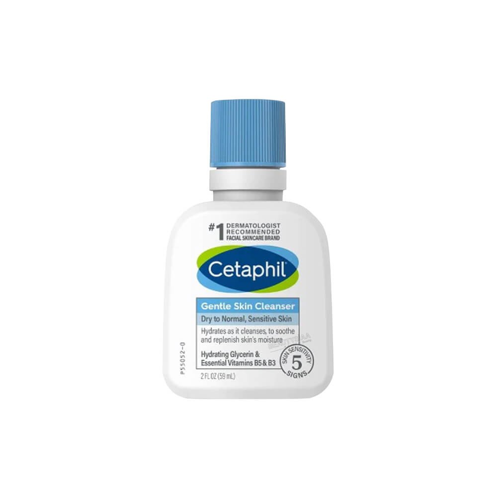 Cetaphil Gentle Skin Cleanser Dry to Normal, Sensitive Skin 59ml Cetaphil Gentle Skin Cleanser For Normal to Dry Skin 59ml - Image 1